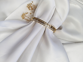 ZİRKON TAŞLI ZİNCİR DEYATLI BİLEZİK