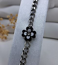 SEDEF DETAYLI YONCA SILVE BİLEKLİK