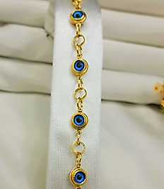 NAZAR BONCUKLU GOLD BİLEKLİK