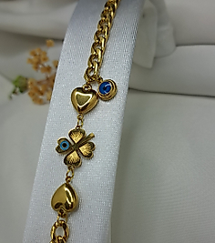 KALPLİ YONCA MODEL ÇELİK BİLEKLİK