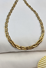 İTALYAN ÖRGÜ KOLYE