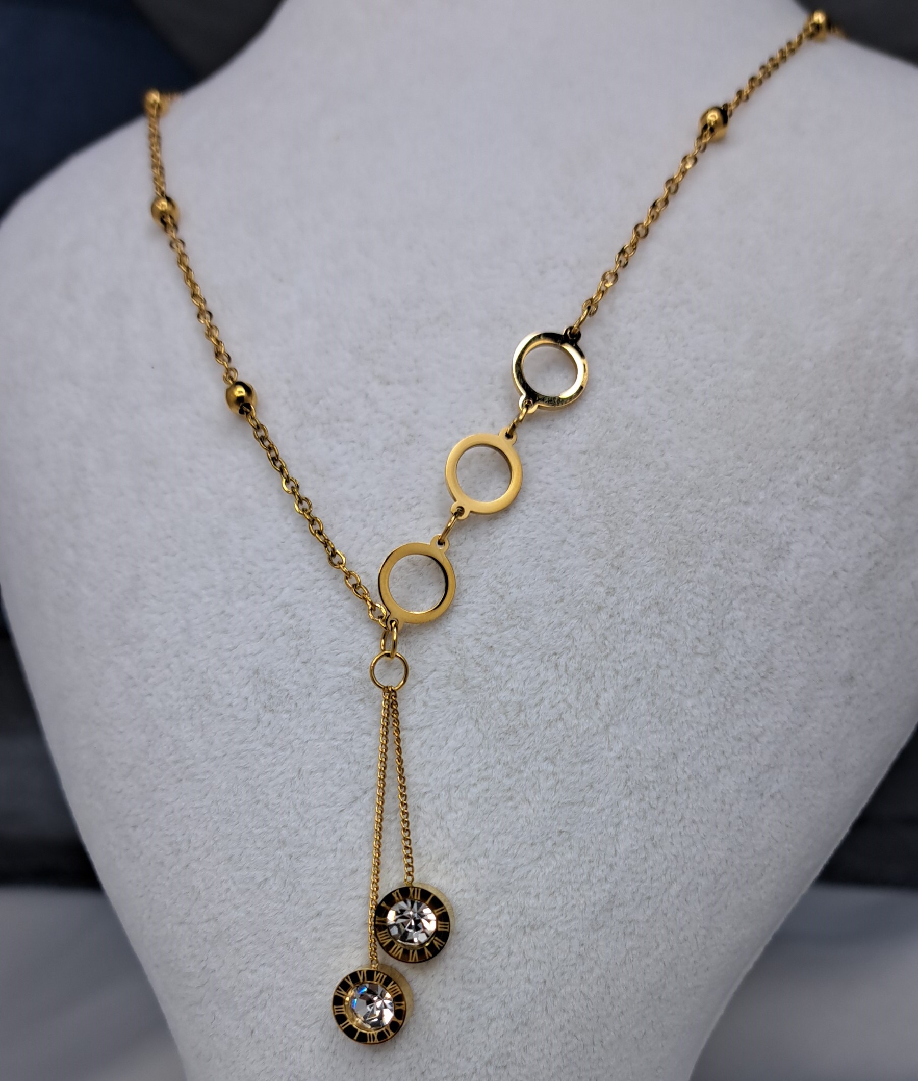 ZİRKON TAŞLI VİP KOLYE