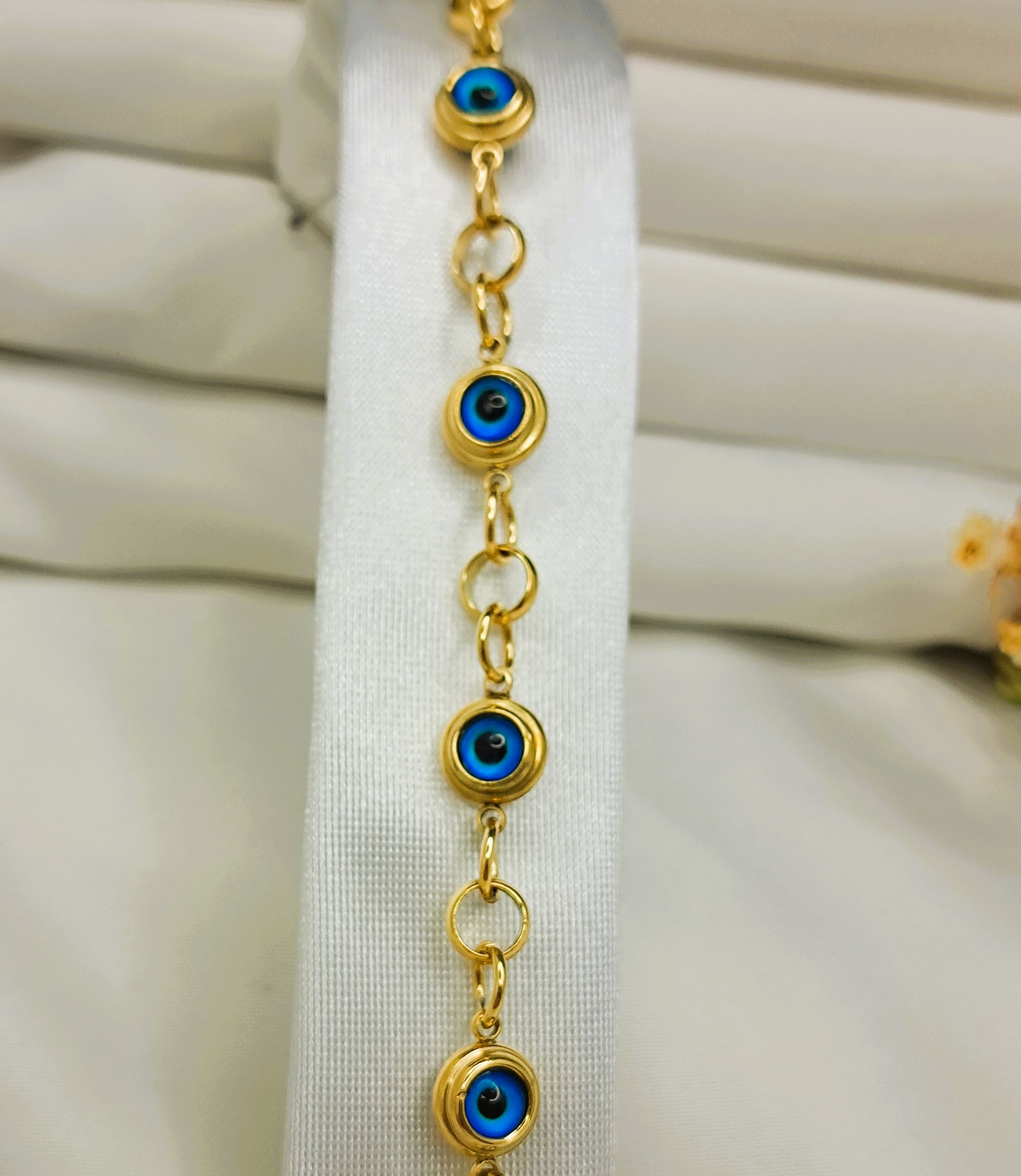 NAZAR BONCUKLU GOLD BİLEKLİK