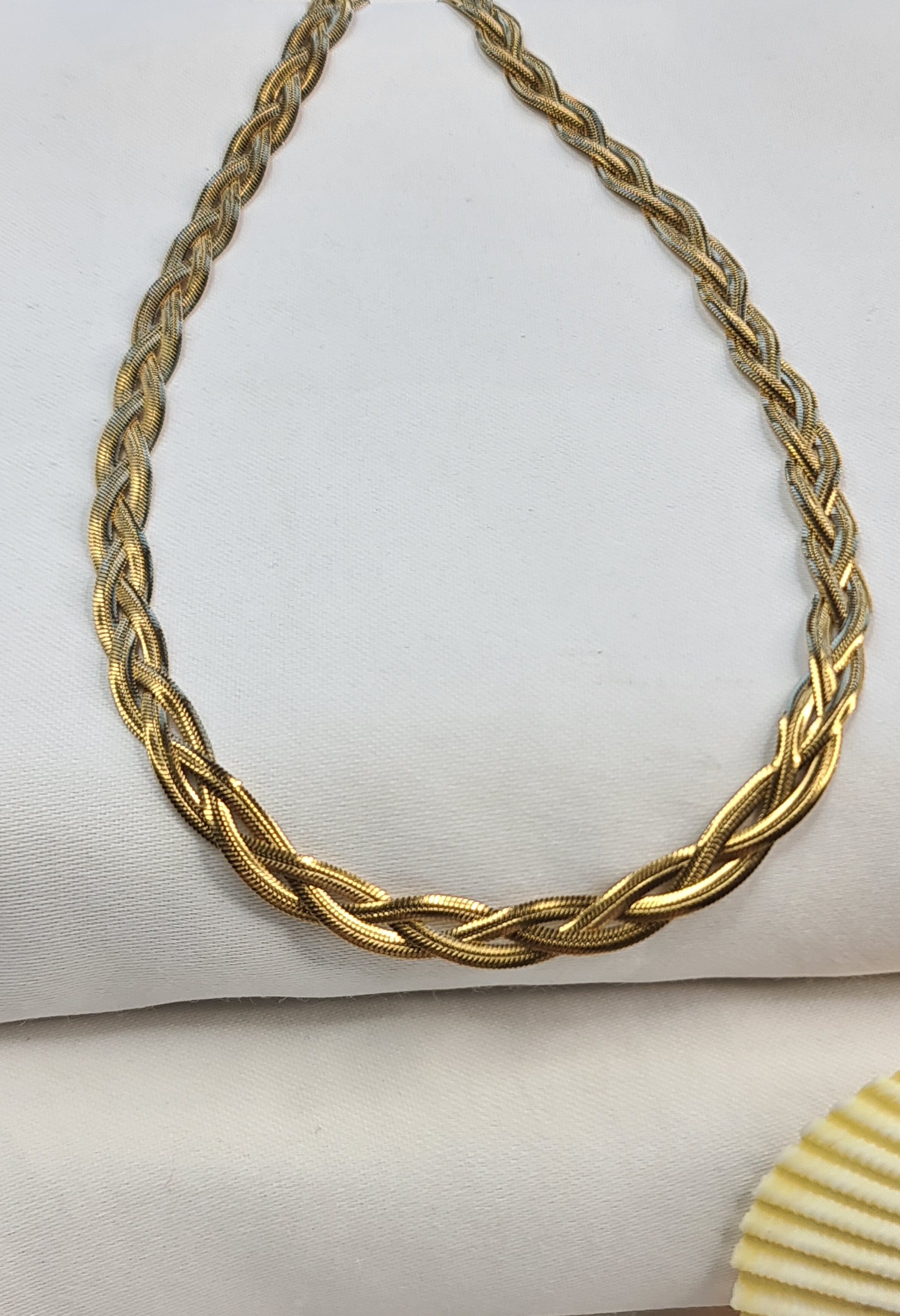 İTALYAN ÖRGÜ KOLYE