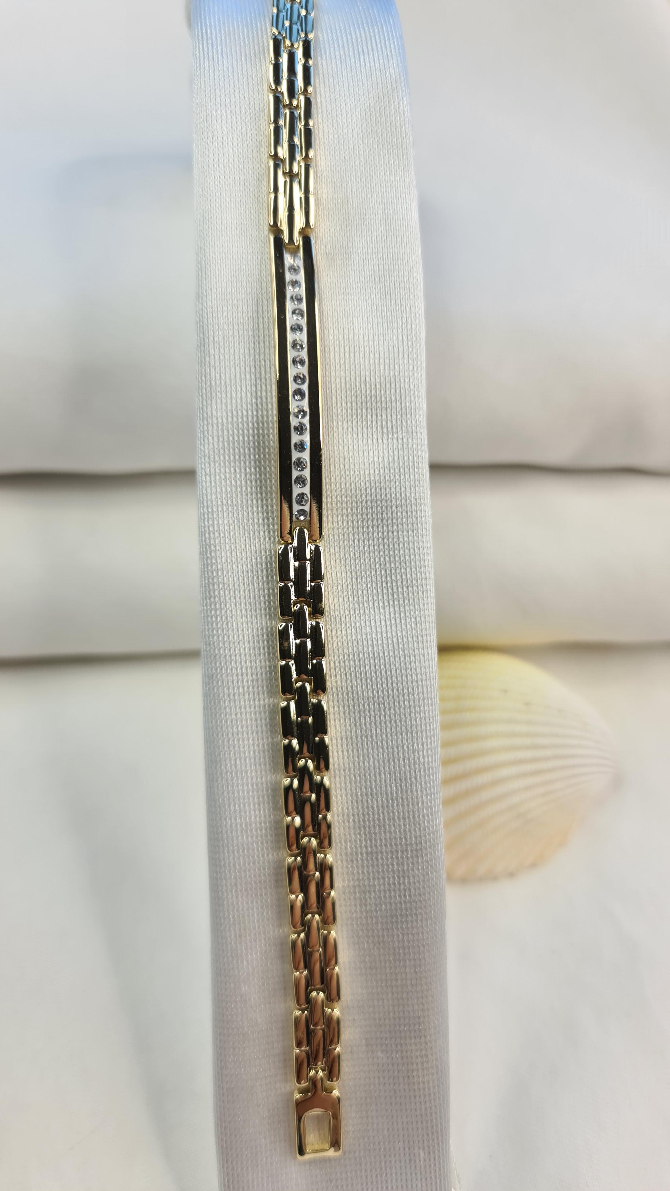 TAŞLI KÜNYE BİLEKLİK